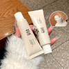 PEACHJO Korean Rice Extract Cream Spf50+ Hydrate Moisturizing Improve Dullness Even Out Brighten Skin Tone Last Light-feeling Concealer