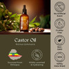 Gya Labs USDA Organic Castor Oil - 1.69 Fl Oz - Carrier Oil for Hair Skin Face Scalp & Body Massage
