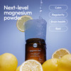 Moon Juice Magnesi-Om Magnesium Powder Supplement - Chelated Magnesium Complex + L-Theanine Blend for Rest Relaxation & Regularity - Vegan Non-GMO & No Sugar Blue Lemon 4.2 oz 30 Servings