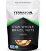 Terrasoul Superfoods Organic Brazil Nuts  1 Lb - Raw | Unsalted | Rich in Selenium