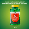 KP+ Vitamin C 1000 mg with Rose Hips | Immune Support Vitamin C Tablets | Antioxidant Support Supplement | 100 Tablets | Pack of 1