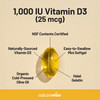 NatureWise Vitamin D3 1000iu (25 mcg) 1-Year Supply for Immune Support Healthy Muscle Function and Bone Health - Non-GMO Gluten Free in Organic Extra Virgin Olive Oil (Mini Softgel) 360 Count