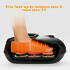 LINGTENG Foot Massager Heated Foot Massager Foot Massage with 3 Modes 3 Intensity Levels 15-Min Timer Birthday Gifts for Women Men Mothers Day Gifts Size up to 13"