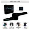 Coldest Knee Ice Pack Wrap Hot and Cold Therapy - Reusable Compression for Meniscus Tear Injury Recovery Sprains, Swelling Ice Packs After Surgery Rheumatoid Arthritis ICY Cold Brace - 2 Pack