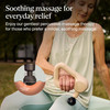 TheraGun Relief by Therabody - Easy-to-Use Comfortable & Light Handheld Percussion Massage Gun for Everyday Pain Relief Massage Therapy in Neck Back Leg Shoulder and Body (Sand)