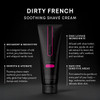 Pure Romance - Vuluxe Shaving Cream for Women - Dirty French (7 fl oz) - Prevents Razor Bumps & Irritation - Orchid Blackberries Vanilla - Foaming Shave Cream Moisturizer - Skin Care & Self Care