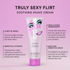 Pure Romance - Vuluxe Shaving Cream for Women - Truly Sexy Flirt (7 fl oz) - Prevents Razor Bumps & Irritation - Orchid Blackberries Vanilla - Foaming Shave Cream Moisturizer - Skin Care & Self Care