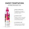 Pure Romance Lustra Hydrating Body Oil - Non-Greasy After Shower Moisturizer for Dry Skin - Infused with Jojoba and Argan Oils - Mist on With Convenient Spray Bottle 7 Fl Oz Sweet Temptation