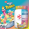 Dymatize x Birthday Cake Pebbles ISO100 Whey Protein Powder Isolate 25g of Protein 20 Servings 55g BCAAs 120 Cal. Gluten Free 1g Fat 1g Sugar 2g Carb