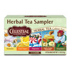 Celestial Seasonings Herbal Tea Sampler Variety Pack Caffeine Free 18 Tea Bags Box
