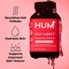 HUM Red Carpet Skin & Hair Vitamins for Women with Omega 3 Fatty Acids Vitamin E and Black Currant Seed Oil Supplement for Skin Health & Healthy Hair Follicles Support 60 Count