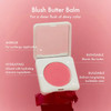 Summer Fridays Blush Butter Balm - Skincare-Infused Hydrating Cream Blush with Hyaluronic Acid Ceramides & Shea Butter for a Dewy Flush of Color - Cheek and Lip Tint - Pink Sunset (0.14 Oz)