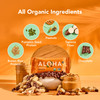 ALOHA Organic Plant Based Protein Bars |Peanut Butter Chocolate Chip | 1.98 Oz (Pack of 12) | Vegan Low Sugar Gluten Free Paleo Low Carb Non-GMO Stevia Free Soy Free No Sugar Alcohols