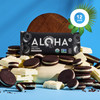 ALOHA Organic Plant Based Protein Bars - Cookies and Creme - 12 Bars Vegan Low Sugar Gluten-Free Paleo Low Carb Non-GMO No Stevia No Erythritol