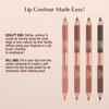 Charlotte Tilbury Lip Cheat Contour Duo - Dual-Sided Lip Liner Pencil to Sculpt & Fill for an Easy Contour Effect - Helps Prevent Lipstick Feathering