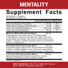 Rich Piana 5% Nutrition Mentality Nootropic Blend | Brain Booster Supplement for Performance, Memory, Mental Clarity | Ginseng, Ginkgo, L-Theanine, Choline, Huperzine, 60 Capsules (30 Day Supply)