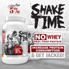 Rich Piana 5% Nutrition Shake Time | No-Whey 26G Animal Based Protein Drink | Grass-Fed Beef, Chicken, Whole Egg | No Sugar, Dairy, or Soy (Vanilla Cinnamon)