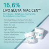 Aplb Glutathione Niacinamide Toner Pad | Lipo Gluta Niac Cen 16.6% 3.38 Fl.Oz/Korean Skincare Dual Surface Toner Pads Long Lasting Moisturizing Makeup Remover Pore Care