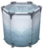 Bestway Saluspa Glacial Dip Cold Plunge Recovery Ice Bath Pod 1-Person (35.5" X 31.5") | Round Cold Plunge Tub
