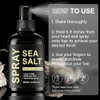 Bigbio Sea Salt Spray For Men Volumizes & Texturizes & Lifts Keratin Sea Salt Spray For Hair Natural Curls And Waves Hair Light & Non-Greasy 3.38 Fl Oz