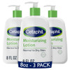 Cetaphil Face & Body Moisturizer Hydrating Moisturizing Lotion For All Skin Types Suitable For Sensitive Skin 8 Oz Pack Of 3