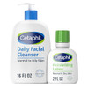 Cetaphil Daily Facial Cleanser 16Oz Moisturizing Lotion 2Oz