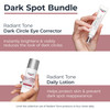 Eucerin Radiant Tone Daily Face Lotion With Spf 30 Dark Spot Corrector With Thiamidol + Eucerin Radiant Tone Eye Cream Dark Circle Corrector Eye Brightening Cream With Thiamidol And Hyaluronic Acid