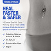H2Ocean Sea Salt Body Piercing Spray 6Oz + Body Piercing Foam Soap Sea Salt Piercing Aftercare 1.7Oz