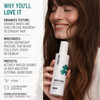 Hairstory Undressed Salt Free Texturizing Spray For Beach Waves Uv Protection Hair Spray Adds Volume And Texture All Hair Types