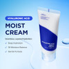 Isntree Hyaluronic Acid Moist Cream 100Ml 3.38 Fl.Oz | Korean Skincare | Deep Hydration For Dry Skin | Balances Oil & Moisture | Lightweight & Non-Greasy | Fragrance-Free