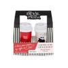 Mad Beauty The Devil Wears Prada Lip Balm Coffee Cup | Pack Of Two | Aloe Vera & Rose | Moisturising Lip Balm Set | Mad Beauty | Officially Licensed