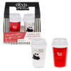 Mad Beauty The Devil Wears Prada Lip Balm Coffee Cup | Pack Of Two | Aloe Vera & Rose | Moisturising Lip Balm Set | Mad Beauty | Officially Licensed