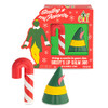 Mad Beauty Warner Bros Elf Lip Balm Duo Candy Cane & Elf Hat Sweet Fruity Fragrance Moisturizing Travel Size Christmas Holidays