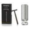 Manscaped The Plow 2.0 Premium Safety Razor + 30 Blades | Single Blade Double-Edge Face Razor With Stainless Steel Refills | Close Comfortable Irritation-Reducing Shave For Men