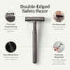 Manscaped The Plow 2.0 & Power Shave Gel Men'S Face Shaving Bundle With Single Blade Safety Razor And Soothing Face Shaving Gel With Liquid Exfoliants To Help Defend Against Ingrown Hairs 6 Fl Oz