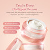 Medicube Triple Collagen Cream - Hydrating & Firming Moisturizer With Hyaluronic Acid Premium Elastin Shea Butter - Wrinkle Care & Boosts Elasticity - Korean Skincare 1.69 Oz