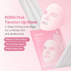 Medicube Pdrn Pink Tension Up Mask | 3-Step V-Line Mask For Contoured-Looking Chin & Jawline | Full-Face Firming Care With Salmon Pdrn Nad & Caffeine | Korean Skincare 34G X 4Ea + Tightening Band