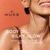 Nuxe Huile Prodigieuse Dry Oil (3.3 Fl Oz) & R ve De Miel Honey Lip Gloss (0.33 Fl Oz) French Skincare Duo For Nourished Face Body Hair & Lips