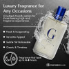 Pb Parfumsbelcam G Eau Blue Eau De Toilette Spray Men S Cologne Long-Lasting Summer Fragrance For Men And Teen Boys Perfume Para Hombre 3.4 Fl Oz Fresh Blue Scent
