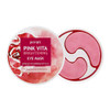 Petitfee Pink Vita Brightening Eye Mask 60 Pieces (30Pairs) - Rose And Vitamin B Eye Patch Soft Bamboo Sheet Mask Evens Skin Tone Rose Extract Vitamin Tree Extract Radish Extract Beet Root Extract