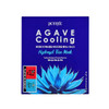 Petitfee Agave Cooling Hydrogel Face Mask 5Ea - Quick Calming Facial Mask With Blue Energy Complex Agave Blueberry Eggplant Caffeine Extracts Moisturizing Soothing Care