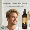 Seattle Pomade Co. Certified Organic Sea Salt Spray. Made With Organic Materials From Around The World. Natural Based Sea Salt Spray For Men Or Women. 8 Floz. Non-Gmo & Vegan Sea Salt Spray For Hair
