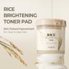 Skinfood Rice Radiance Duo Korean Skincare Brightening Pad & Hydrating Serum Set For Glowing Smooth And Dewy Skin With Natural Fermented Rice Water For Gentle Exfoliation And Deep Moisture