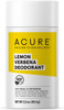 Acure Deodorant Lemon Verbena 62g, WHITE