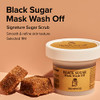 Skinfood Black Sugar Mask Wash Off 120G (4.23 Oz) Facial Hydrating And Nourishing Blackheads Exfoliator