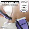 Wahl Bikini Sculpt Pro 2 In 1 Usb Rechargeable Lithium-Ion Electric Shaver And Bikini Trimmer For Women - Face Legs Underarm & Pubic Hair Removal Device - Model 3026004