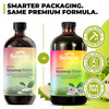 Serene Herbs Soursop Bitters Liquid, Botanical Blend with Soursop Leaf, Black Seed, Moringa, Irish Moss, Ashwagandha & Turmeric, 16 fl oz, Liquid Herbal Formula for Daily Wellness Routine