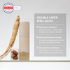 107 Double Layer Milky Serum 50Ml / 1.69 Fl. Oz Ginseng Exosomes 7-Year Aged Vinegar 9-Type Hyaluronic Acid For Radaint Supple Skin
