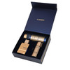 Al Haramain Amber Oud Bleu Edition Arabian Perfume Set For Men And Women - 2.5 Oz Eau De Parfum 1 Oz Edp And 6.6 Oz Body Spray 3 Piece Set