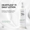 Anua Heartleaf Daily Lotion Lightweight Face Moisturizer With Hyaluronic Acid Gentle & Calming Face Cream For Soothing Hydration & Moisture Barrier For Dry Skin Korean Skincare 6.76 Fl.Oz